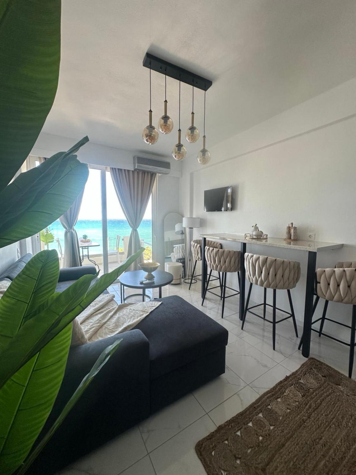 Stella & Eleni Suite With Shared Pool & Open View Kalamaki  Exterior foto