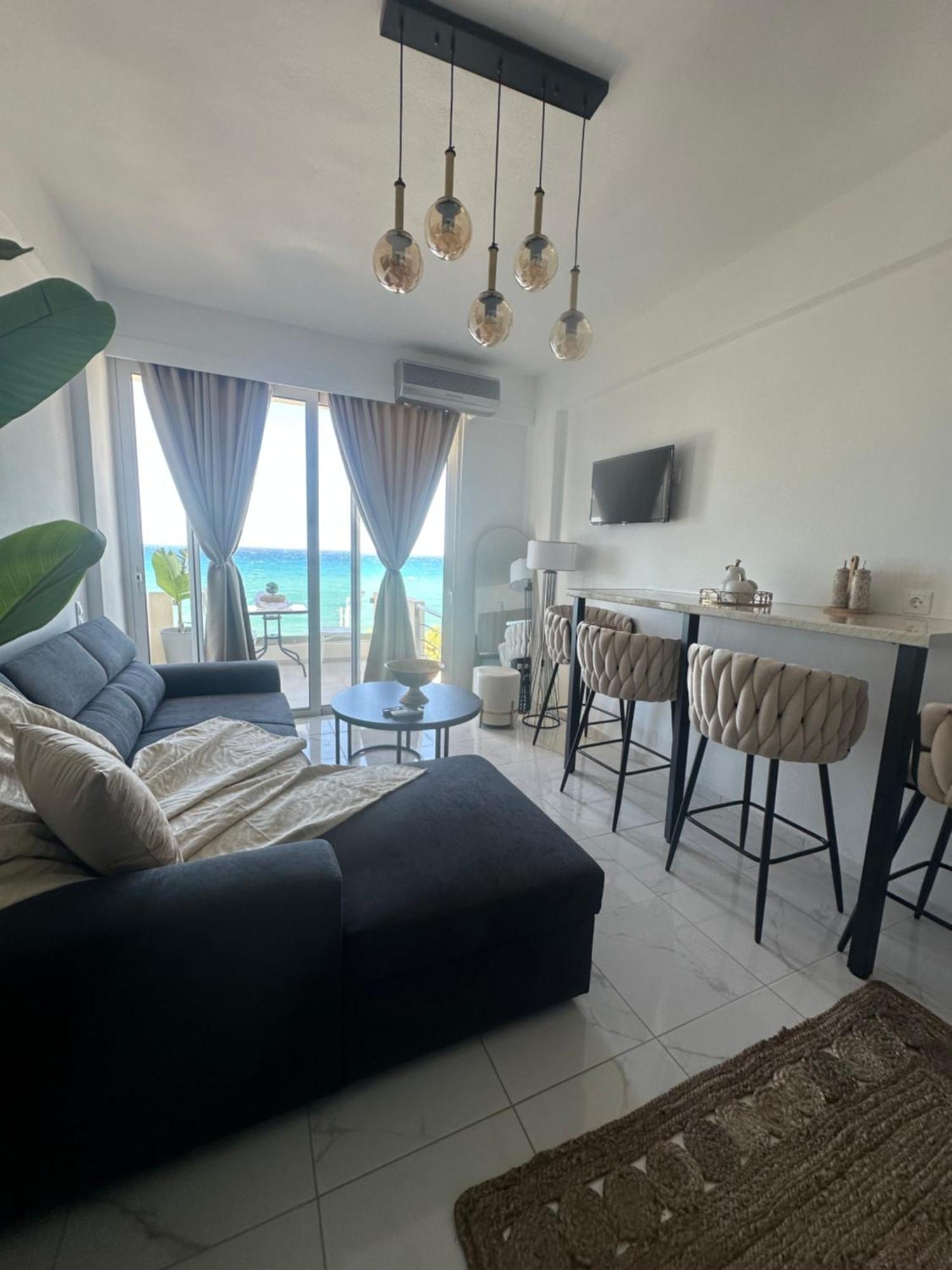 Stella & Eleni Suite With Shared Pool & Open View Kalamaki  Exterior foto